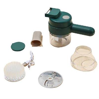 4In1 Handheld Electric Vegetable Cutter Set Vegetable