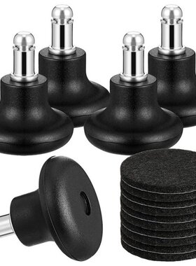 5 Pack Bell Glides for Office Chair Without Wheels, Replacem