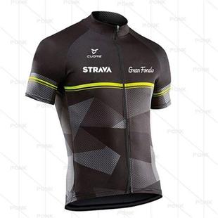 New 2021 STRAVA cycling clothes bicycle mountain bike downhi
