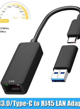 USB 3.0 Type-C to Gigabit Ethernet Converter Adapter RJ45