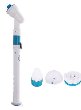 Bathroom Cleaner with Extension Handle Turbo Scrub Electric