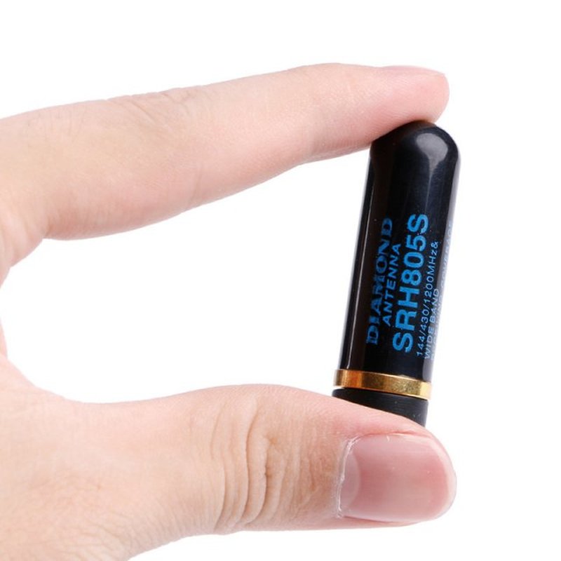 1 PC SMA-Male Dual Band VHF/UHF 144/430/1200 MHz Radio Anten