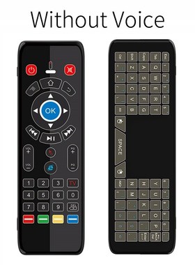 7 Colors Backlights Touch pad game Mini Keyboard for Air Mou