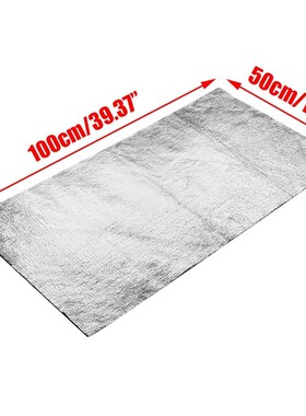 50x100 cm Car Sound Deadener Mat Noise Bonnet Insulation Ho