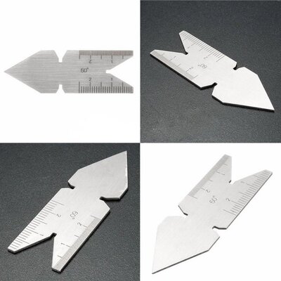 Metric Screw ISO 60° Inch Thread Pitch Gauge Center Gaug