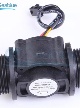 DC 5V-24V 1-60L/Min DN25 Water Level Flow Sensor Switch Liqu