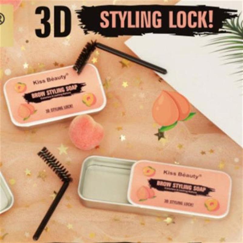 1PC Eyebrow Styling Gel Brows Wax Sculpt Soap Waterproof