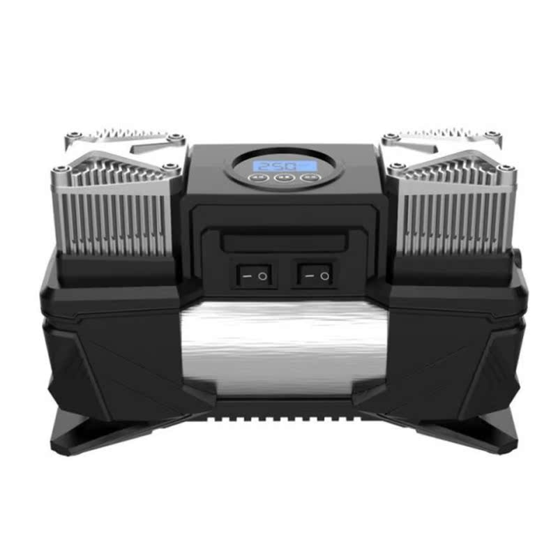 12V Vehicle Mounted Double Cylinder Portable Digital Tire In