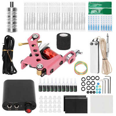 Tattoo Machine Kit Tattoo Power Supply Kit Good