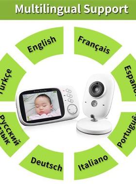 TakTark 3.2 inch Wireless Video Color Baby Monitor portable