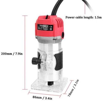 220V 800w 30000rpm Wood Router Tool Electric Trimmer Woodwor