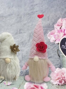 Flower Mother's Day Gnome Tomte Nisse Swedish Elf Dwarf