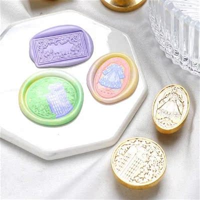 Special-shaped Enamel Copper Head Multilayer Relief Wax