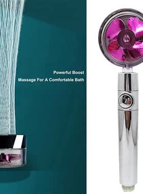 Universal Handheld Pressurized Shower Head with Filter Tube