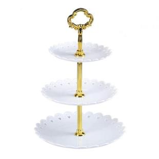 3 Tier Cake Stand Afternoon Tea Wedding Plates Party Tablewa