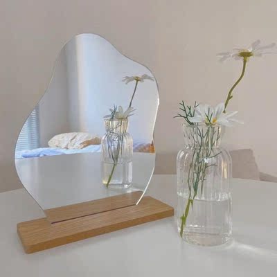 Simple Irregular Mirror Home Decoration Accessories Akeup Mi