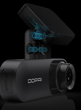 Original DDPai Mola N3 Dash Cam 1600P Speed  Coordinates GPS