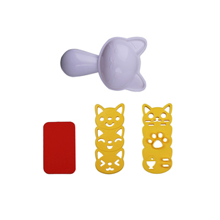 Cat Rice Ball Mould Onigiri Maker Rice Embossing Making