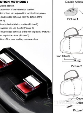 YASOKRO Car-Mirror Blind-Spot Parking-Auxiliary Side Adjusta