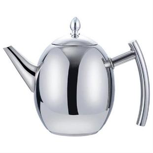 2L Stainless Steel Teapot with Tea Strainer Teapot with Tea