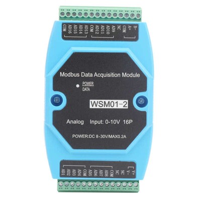 1 pc Voltage Acquisition Module Data Collector Logger 16AD 0