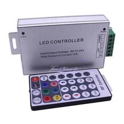 DC12V-24V 12A 24A 28key RF Wireles Remote Led RGB Controller