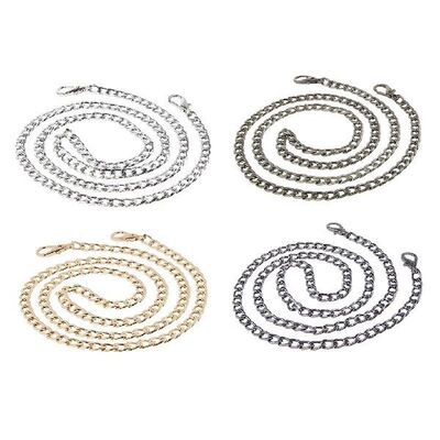 Metal Purse Shoulder Crossbody Bag Chain Straps Handle