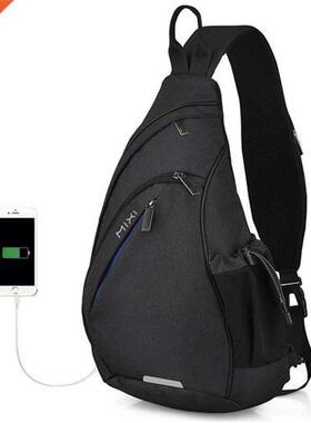 Mixi Men Sling Backpack One Shoulder Bag Boys Student School