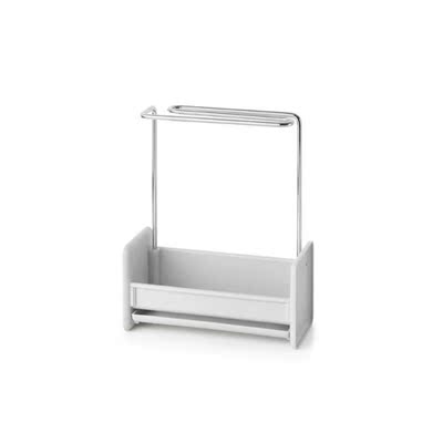 Kitchen Sponge Holder Sink Cleaning Brush Soap Organizer Rac