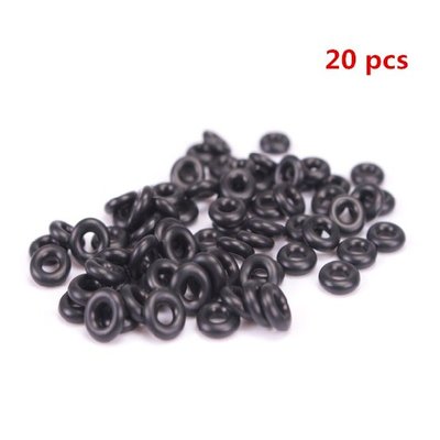 20 Pcs Flexible Nitrile Rubber O Rings Washers Grommets OD7/