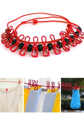 Hanger Drying-Rack Portable Rope-Line Outdoor Travel Windpro