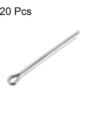 120Pcs Split Cotter Pin - 2mm x 25mm 04 Stainless Steel 2-P