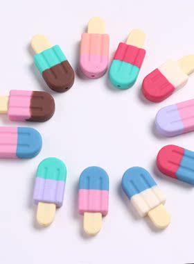 1pc Ice Cream USB Cable protector Data Line Silicone Cable