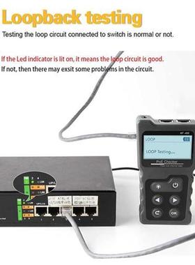 Multi-functional Professional LCD Network Cable Tester Curre