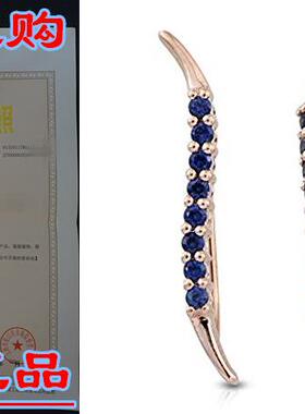 Created Blue Sapphire Rhodium Plated 925 Solid Sterling Silv