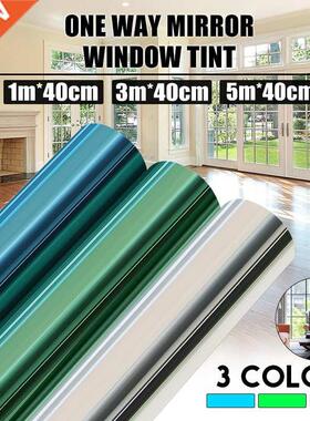 500cm/300cm/100cm x 40cm 15% VLT Window Film One Way Mirror