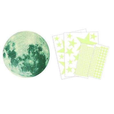 435pcs Nursery Ceiling Bedroom DIY Wall Sticker Set