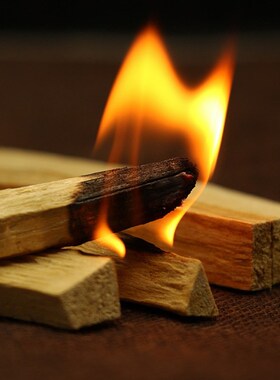 Palo Santo Incense Sticks Natural Wooden Smudging Stick Room