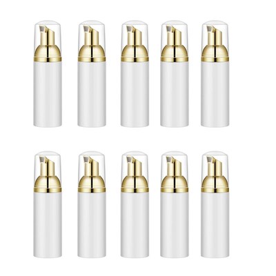 10PCS 30ML Plastic Foaming Bottle Soap Mousses Liquid Dispen