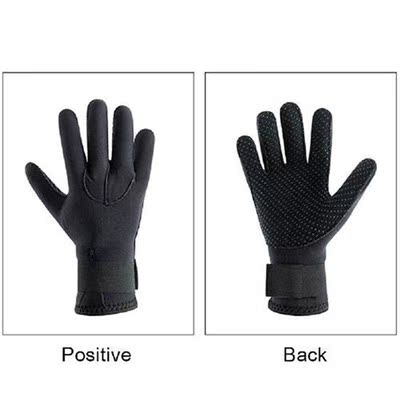 3mm Diving Gloves Cold Proof Warm Men Women Snorkeling