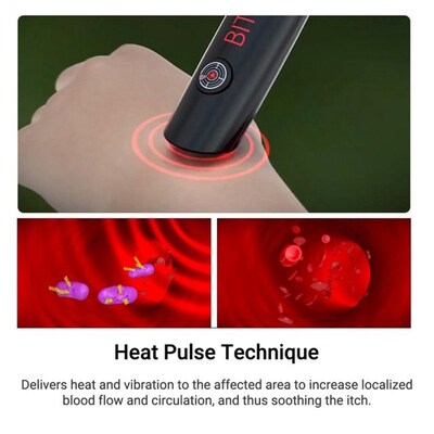 Bug Bite Itch Pen Heat Pulse Antipruritic Pen Mosquito Repel