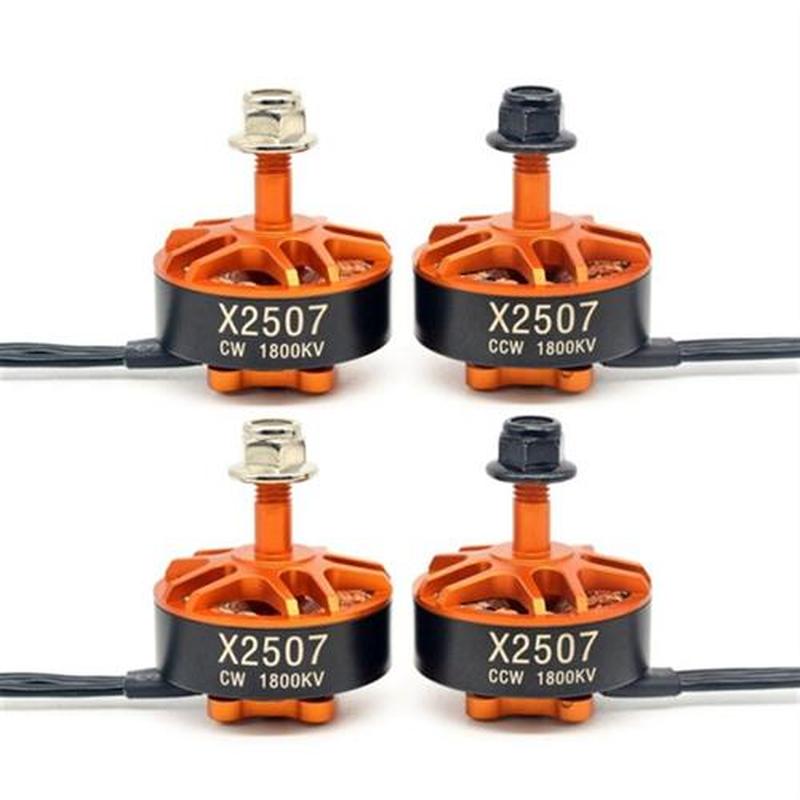 Spare Part 2507 1800KV 3-6S Brushless Motor For RC Drone FPV