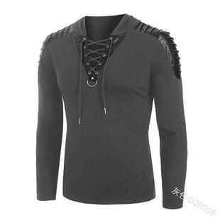 Medieval Cosplay Costume Nordic Viking Pirate Fashion Mens