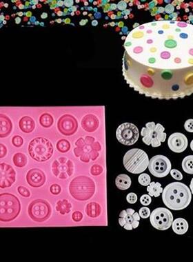 HOT Selling Button Cake Mold Silicone Baking Tools Kitchen