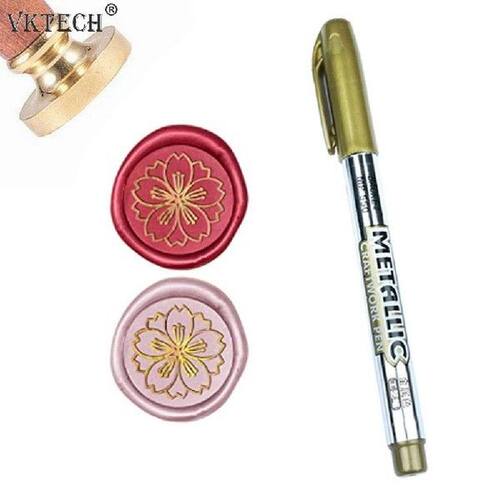 Vintage Sealing Wax Stamp Mark Pen DIY Art Decoration Fire