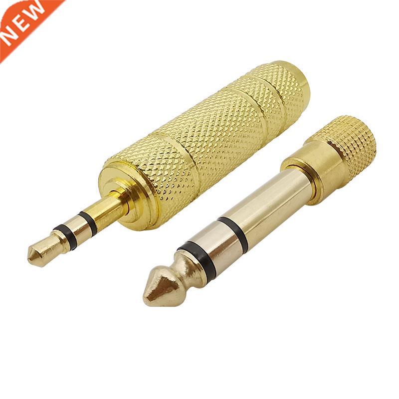 3.5mm Male to 6.35mm Female Stereo Audio Cable Adapter Headp