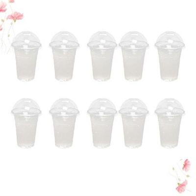 Pudding Cup Plastic Dessert Cups   Cup with Lid for