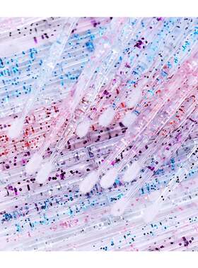 Crystal Disposable Eyelash Brushes Swab Microbrushes Eyelash