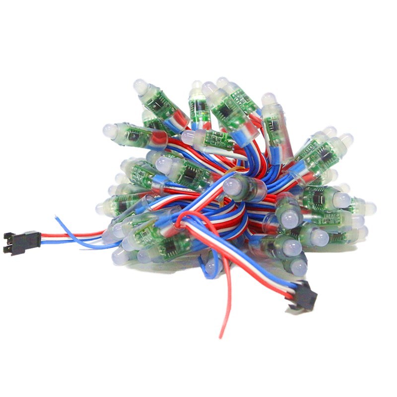 50leds/lot 12mm WS2811 2811 IC Full Color LED Module Light I