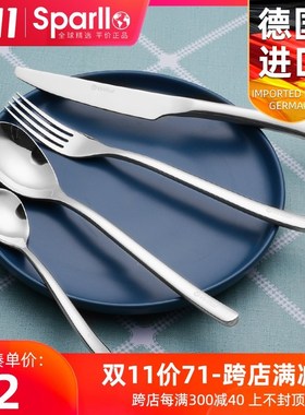 Travel Silverware Dinnerware Set Plates Cutlery Set Stainles